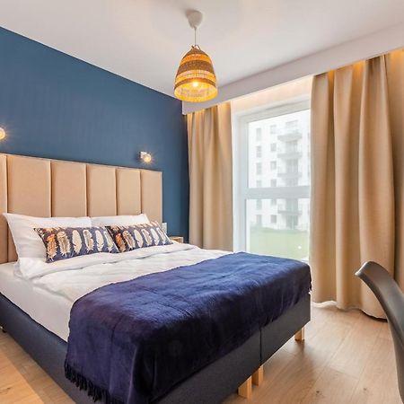 Apartament Blue Door Marina Gdansk Lägenhet Exteriör bild