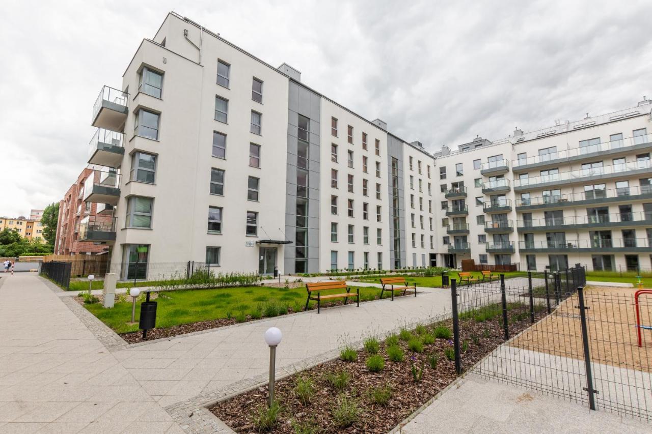 Apartament Blue Door Marina Gdansk Lägenhet Exteriör bild