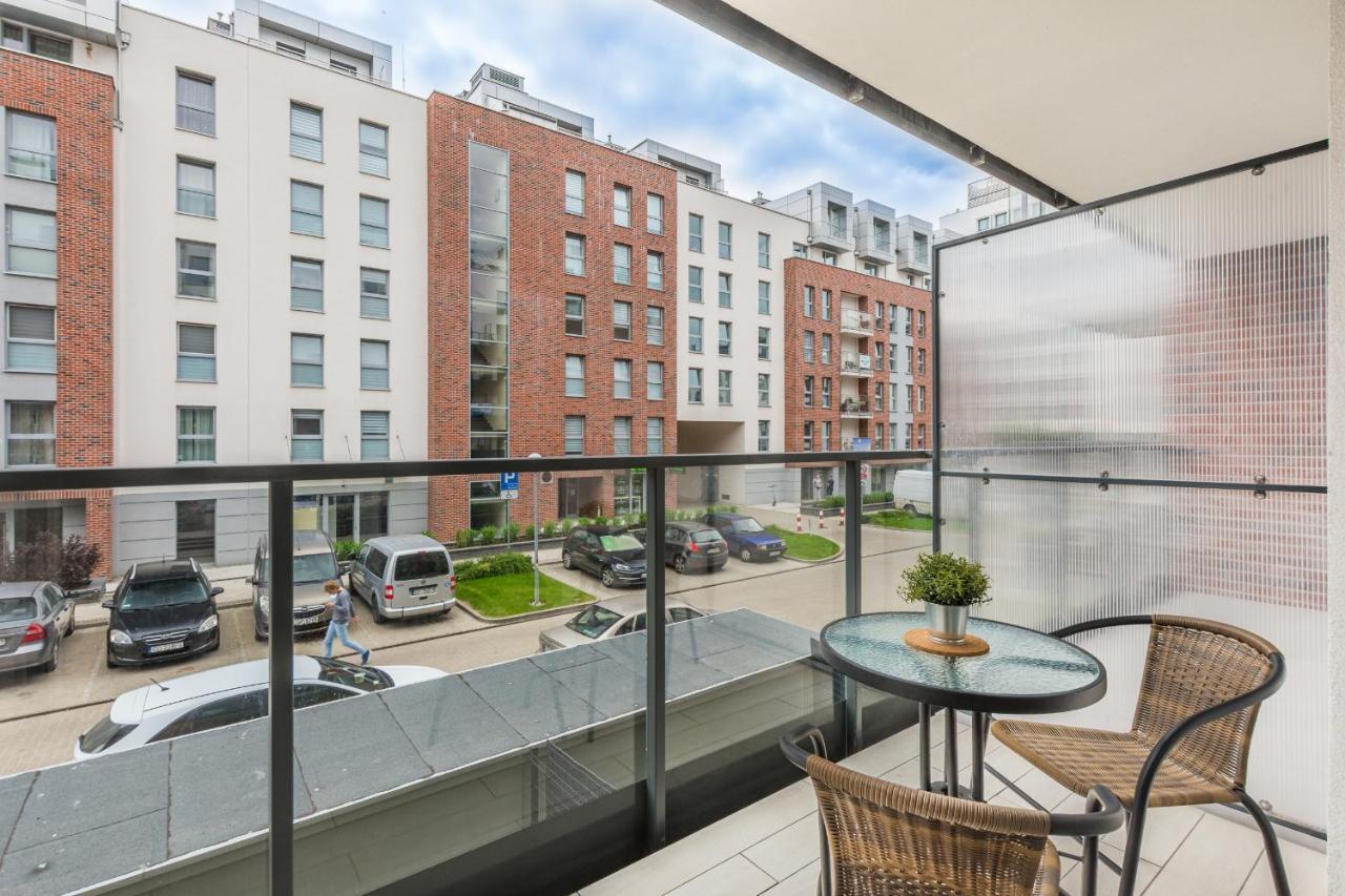 Apartament Blue Door Marina Gdansk Lägenhet Exteriör bild
