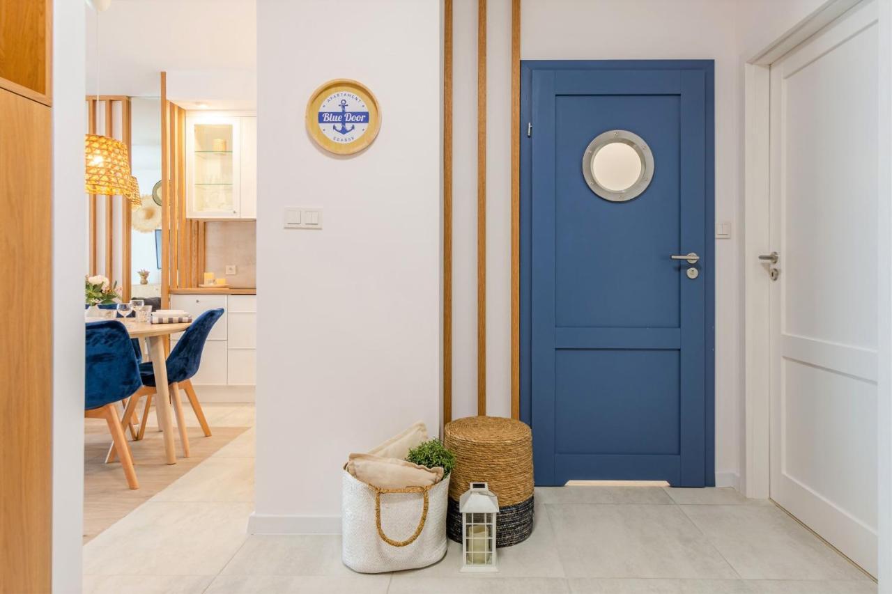 Apartament Blue Door Marina Gdansk Lägenhet Exteriör bild