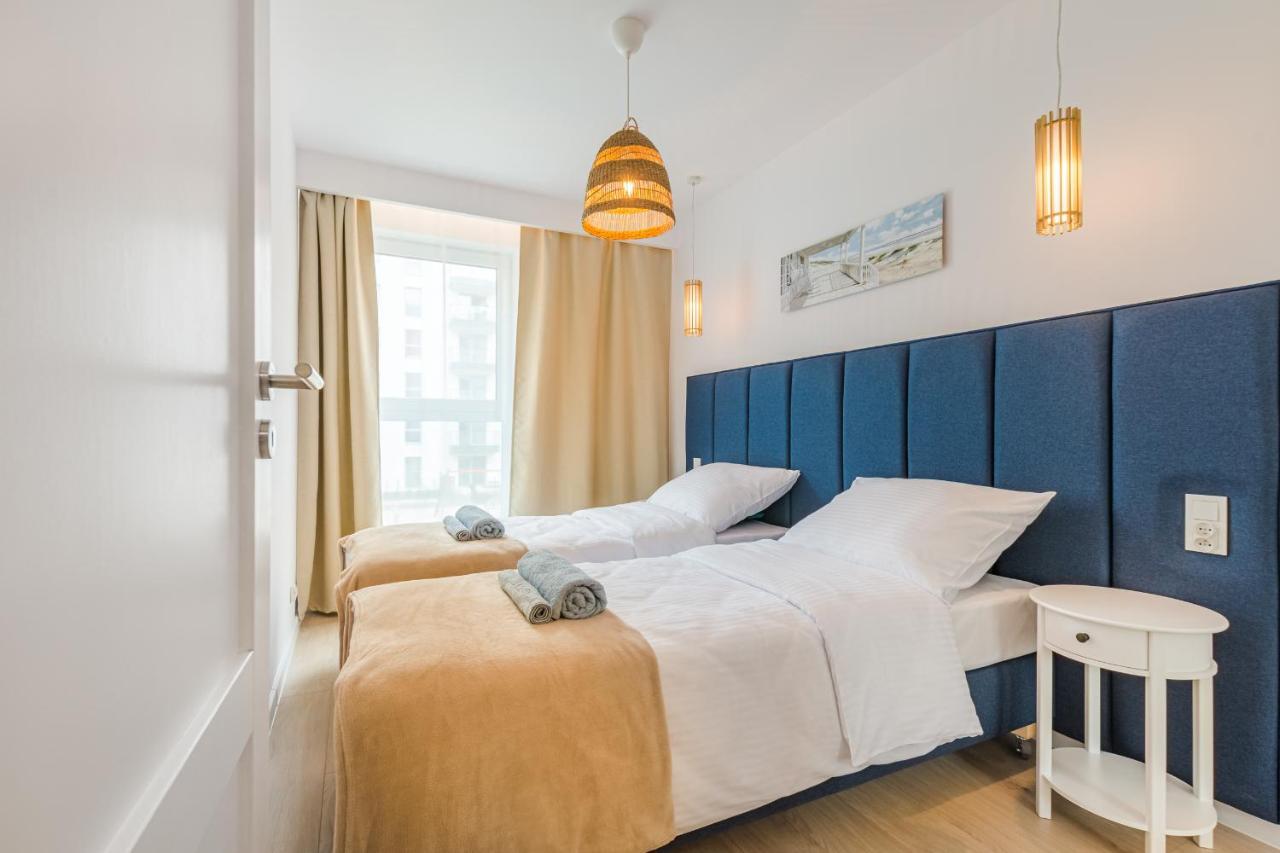 Apartament Blue Door Marina Gdansk Lägenhet Exteriör bild