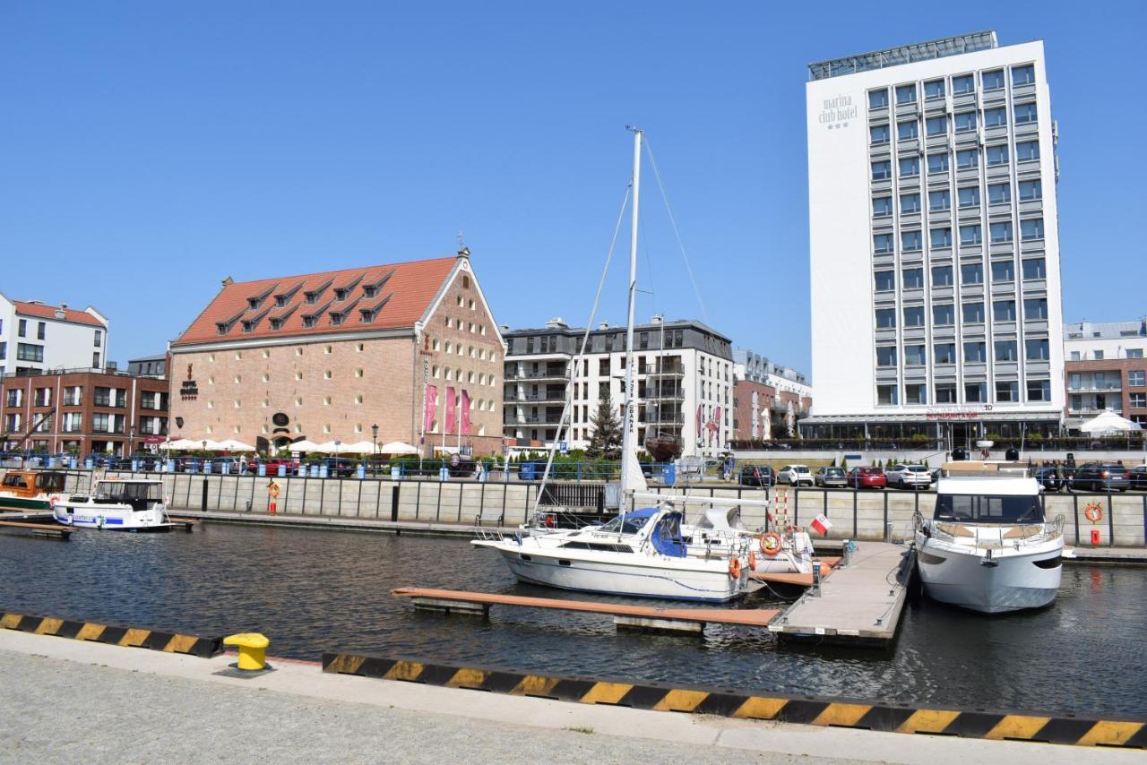 Apartament Blue Door Marina Gdansk Lägenhet Exteriör bild