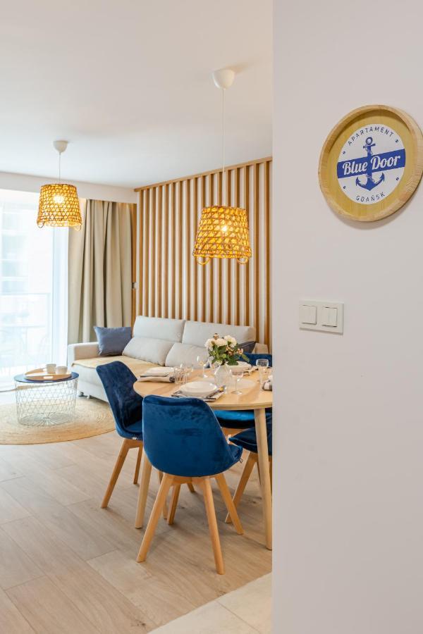 Apartament Blue Door Marina Gdansk Lägenhet Exteriör bild